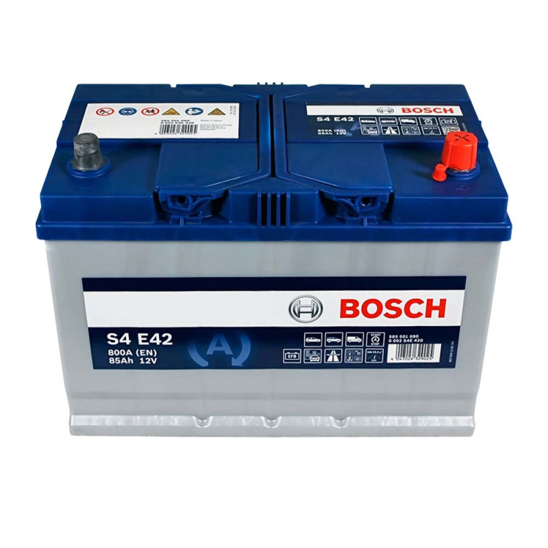 Автомобільний акумулятор BOSCH EFB Asia (S4E 420) (D31) 85Ah 800A R+ н. к.