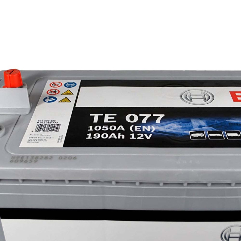 Автомобільний акумулятор BOSCH EFB (TE0 777) (D5) 190Ah 1050A L+