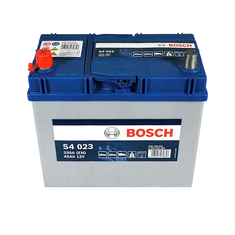 Автомобільний акумулятор BOSCH (S40 230) (B24) Asia 45Ah 330A L+