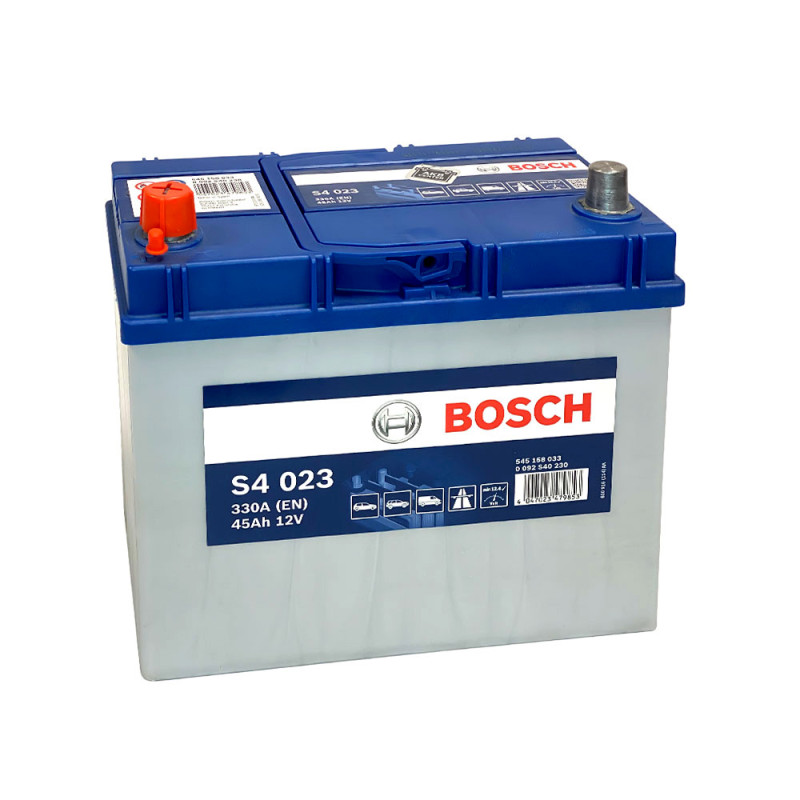 Автомобільний акумулятор BOSCH (S40 230) (B24) Asia 45Ah 330A L+