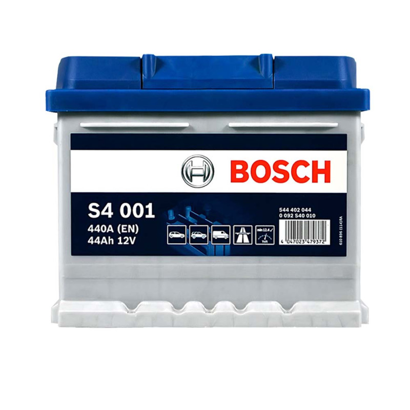 Автомобільний акумулятор BOSCH (S40 010) (LB1) 44Ah 440A R+ (h=175)