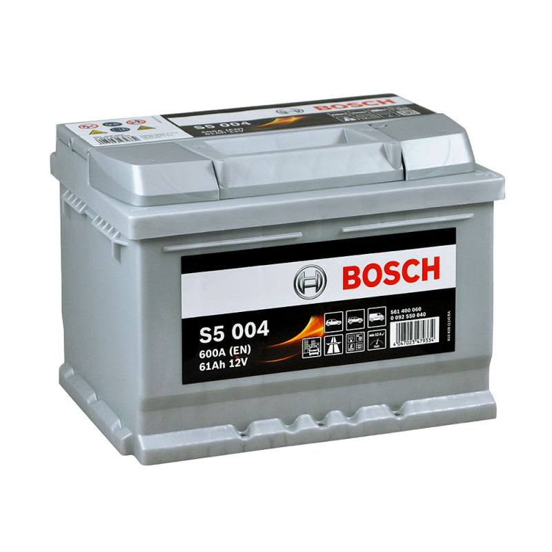 Автомобільний акумулятор BOSCH (S50 040) (LB2) 61Ah 600A R+ (h=175)