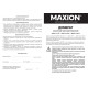 Домкрат механічний MAXION ромбовидний MXAC-SJ 2ТR, з тріскачкою; 2 тонни. Висота підйому 110-410 mm