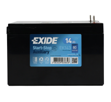Автомобільний акумулятор EXIDE Start-Stop AGM AUXILIARY (EK143) 14Аh 80A L+
