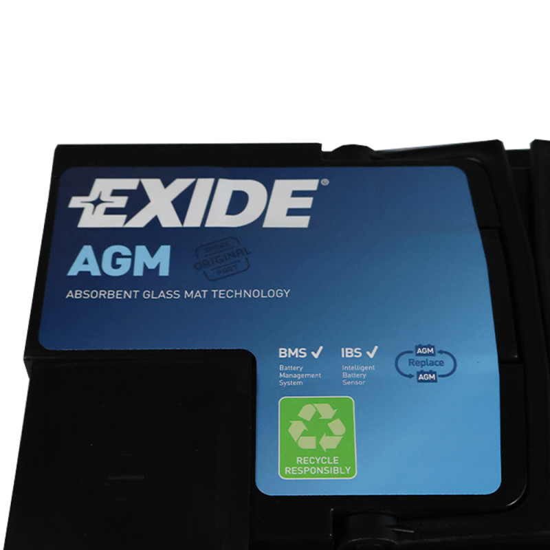 Автомобільний акумулятор EXIDE Start-Stop AGM (EK820) 82Аh 800A R+ (L4)