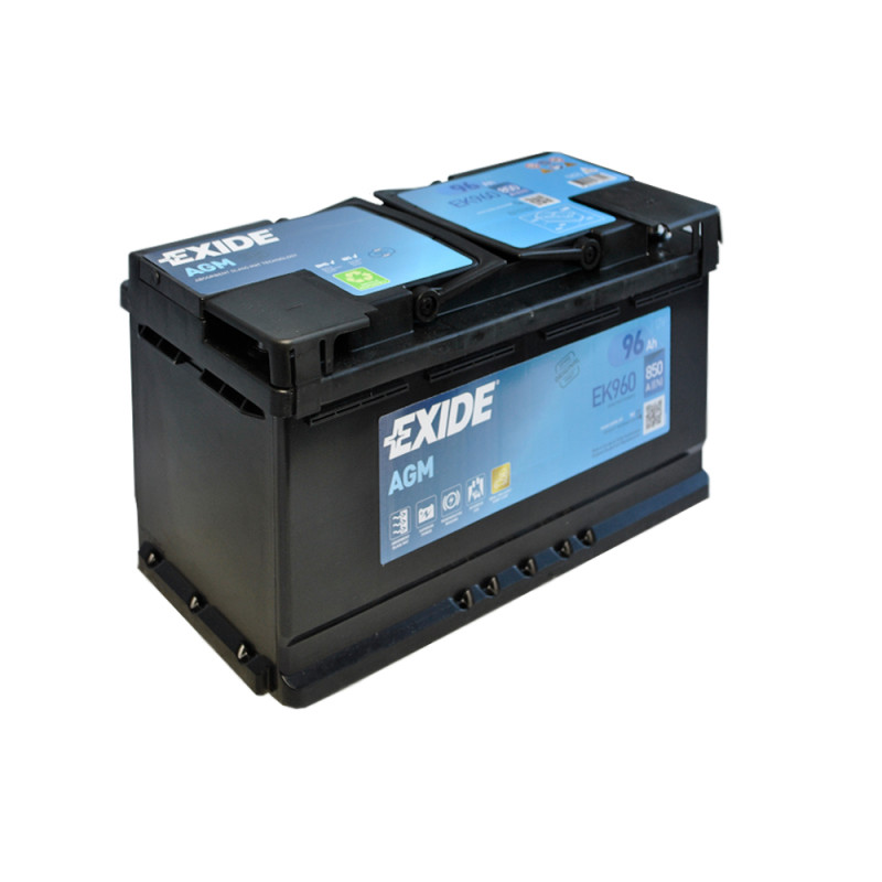 Автомобільний акумулятор EXIDE Start-Stop AGM (EK960) 96Аh 850A R+ (L5)