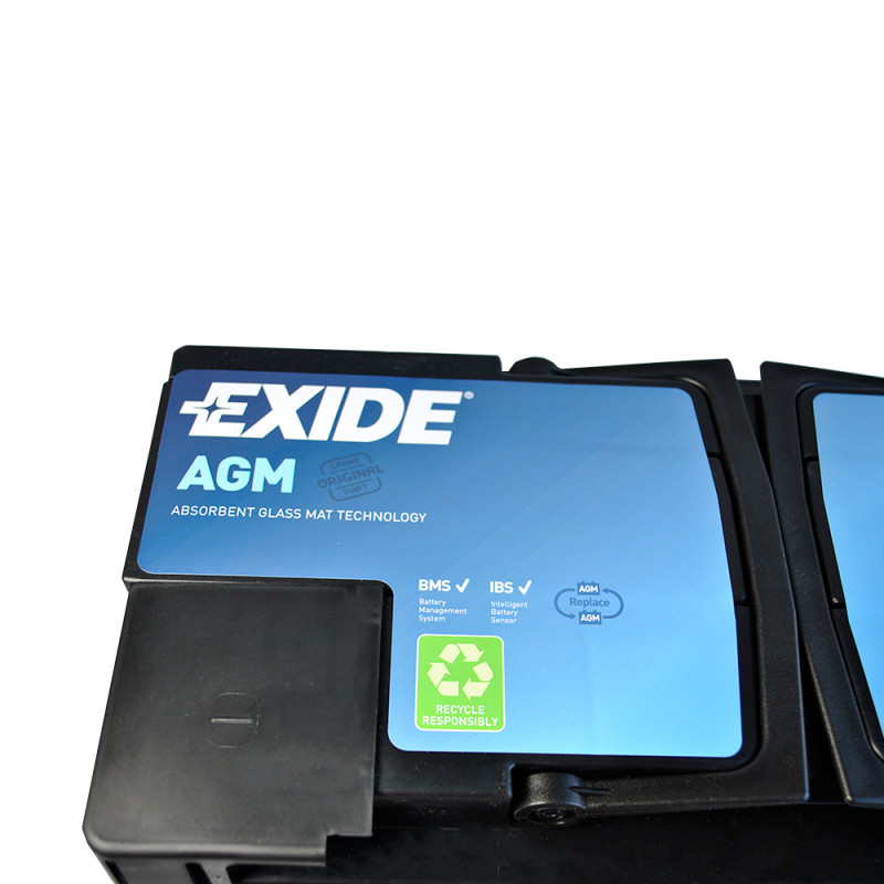 Автомобільний акумулятор EXIDE Start-Stop AGM (EK960) 96Аh 850A R+ (L5)