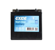 Автомобільний акумулятор EXIDE Start-Stop AGM AUXILIARY (EK091) 9Аh 120A L+
