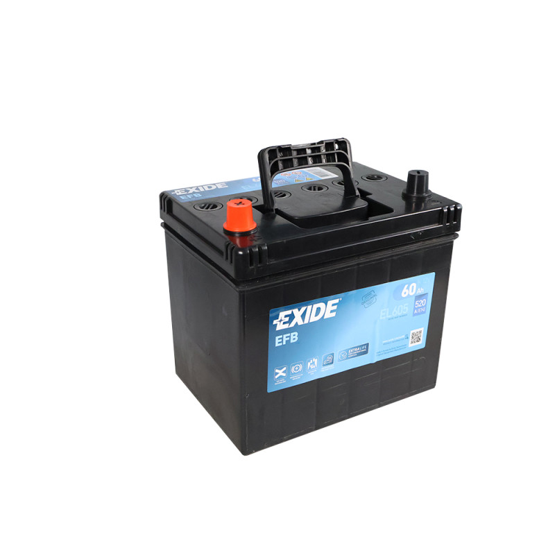 Автомобільний акумулятор EXIDE Start-Stop EFB Asia (EL605) 60Ah 520A L+ (D23)