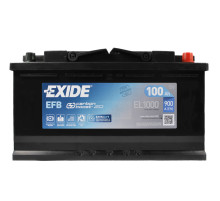 Автомобільний акумулятор EXIDE Start-Stop EFB (EL1000) 100Аh 900A R+ (L5)