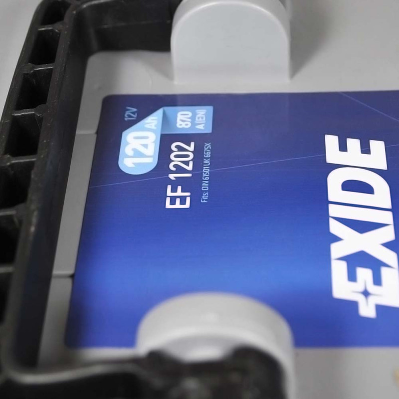 Автомобільний акумулятор EXIDE (EF1202) Heavy 120Аh 870A R+