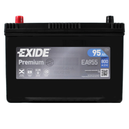 Автомобільний акумулятор EXIDE Premium Asia (EA955) 95Аh 800Ah L+ (D31)