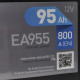Автомобільний акумулятор EXIDE Premium Asia (EA955) 95Аh 800Ah L+ (D31)
