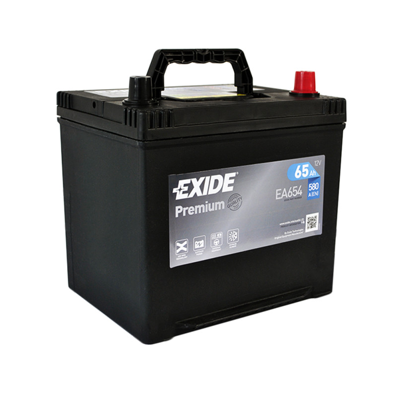 Автомобільний акумулятор EXIDE Premium Asia (EA654) 65Аh 580Ah R+ (D23)