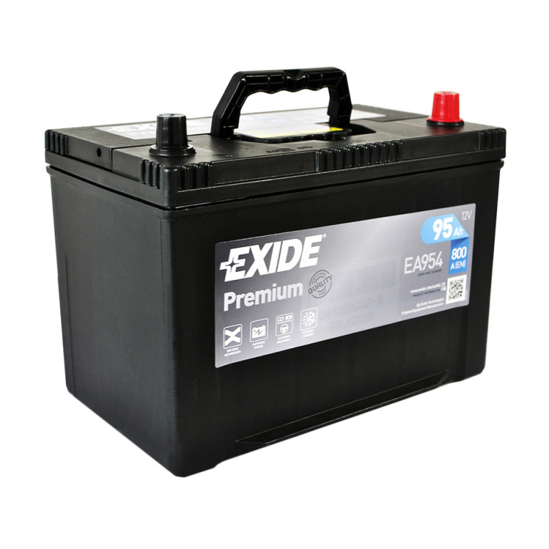 Автомобільний акумулятор EXIDE Premium Asia (EA954) 95Аh 800Ah R+ (D31)