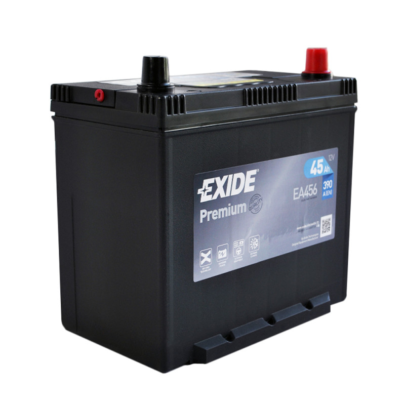 Автомобільний акумулятор EXIDE Premium Asia (EA456) 45Аh 390Ah R+ (B24)