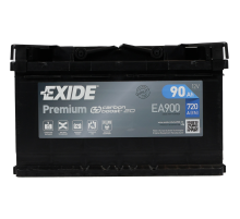 Автомобільний акумулятор EXIDE Premium (EA900) 90Аh 720Ah R+