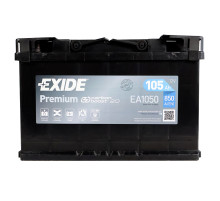 Автомобільний акумулятор EXIDE Premium (EA1050) 105Аh 850Ah R+