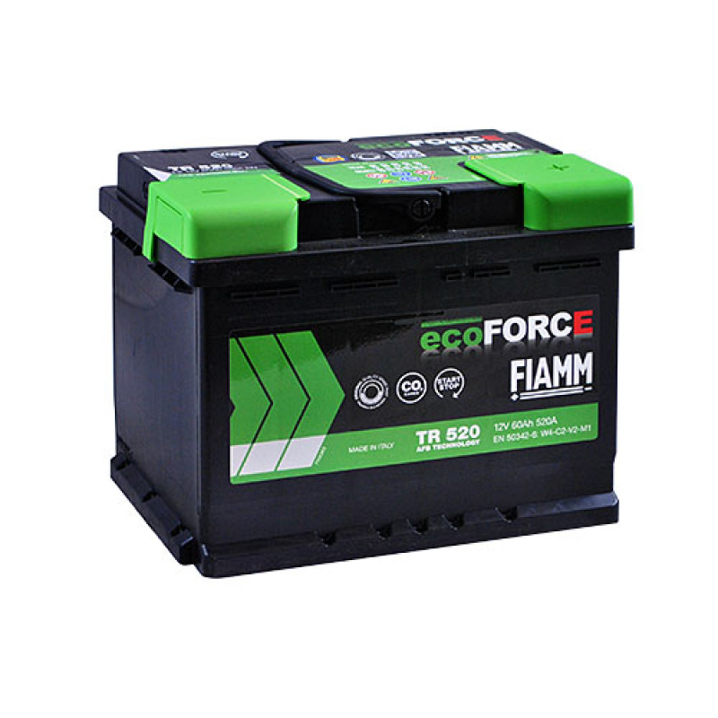 FIAMM Ecoforce AFB 60Аh 520А R+ (TR520) (L2)