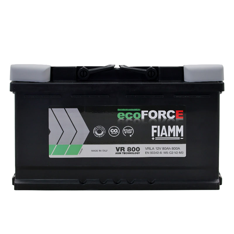 Автомобільний акумулятор FIAMM Ecoforce AGM 80Аh 800А R+ (VR800) (L4)