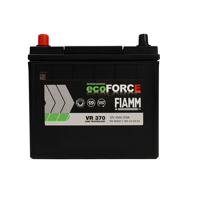Автомобільний акумулятор FIAMM Ecoforce AGM Asia 45Аh 370А L+ (VR370) (B24)