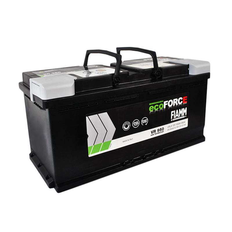 Автомобільний акумулятор FIAMM Ecoforce AGM 105Ah 950А R+ (VR950) (L6)