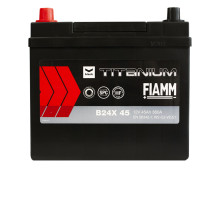 Автомобільний акумулятор FIAMM Titanium Black Asia 45Аh 360А L+ (B24)
