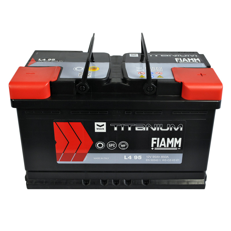 Автомобільний акумулятор FIAMM Titanium Black 95Аh 850А R+ (L4)