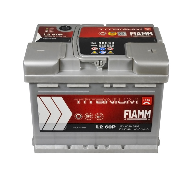 Автомобільний акумулятор FIAMM Titanium Pro 60Аh 540А R+ (L2)