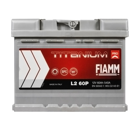 Автомобільний акумулятор FIAMM Titanium Pro 60Аh 540А R+ (L2)