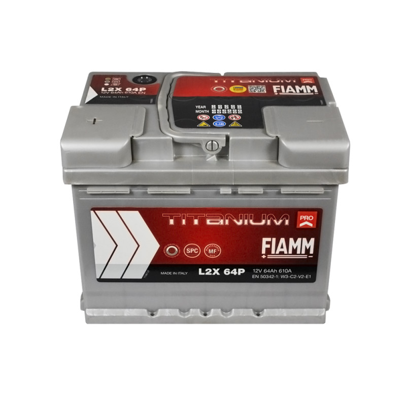 Автомобільний акумулятор FIAMM Titanium Pro 64Аh 610А L+ (L2)