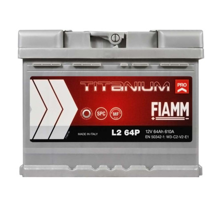 Автомобільний акумулятор FIAMM Titanium Pro 64Аh 610А R+ (L2)