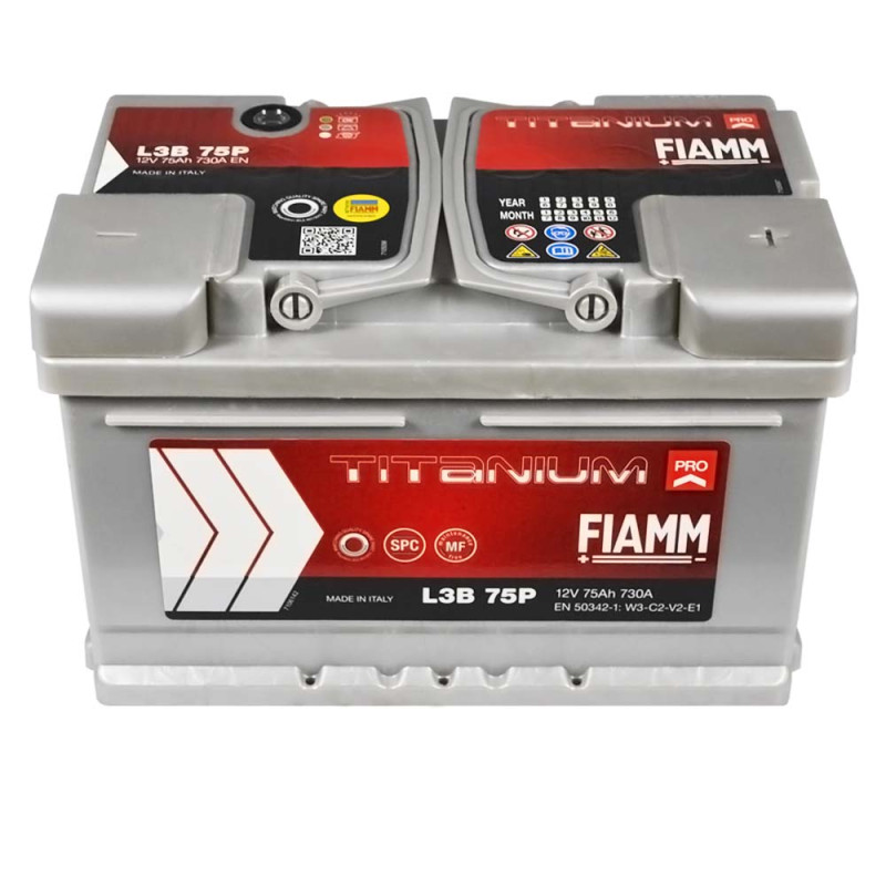 Автомобільний акумулятор FIAMM Titanium Pro 75Аh 730А R+ (LB3)