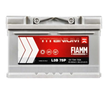 Автомобільний акумулятор FIAMM Titanium Pro 75Аh 730А R+ (LB3)
