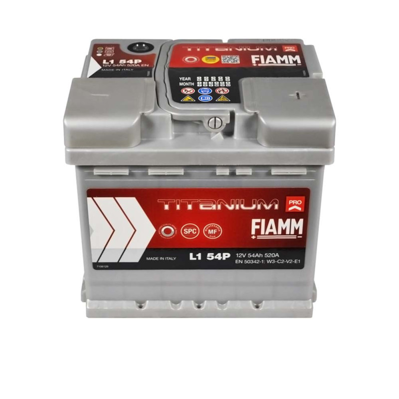Автомобільний акумулятор FIAMM Titanium Pro 54Аh 520А R+ (L1)