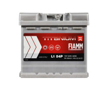 Автомобільний акумулятор FIAMM Titanium Pro 54Аh 520А R+ (L1)