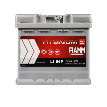Автомобільний акумулятор FIAMM Titanium Pro 54Аh 520А R+ (L1)