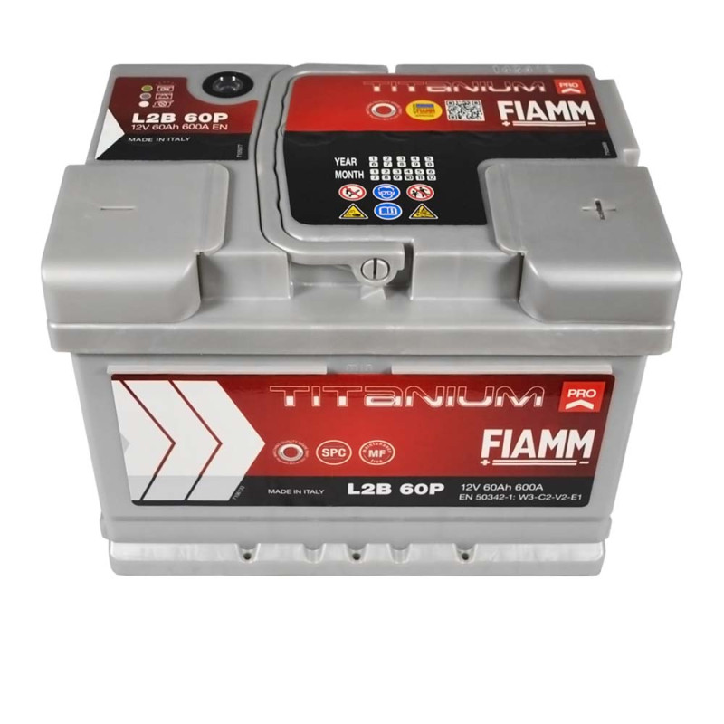 Автомобільний акумулятор FIAMM Titanium Pro 60Аh 600А R+ (L2)