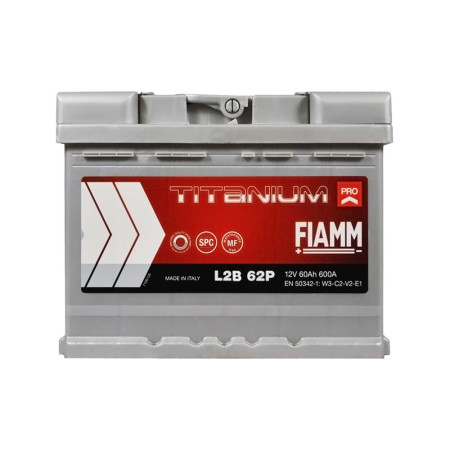Автомобільний акумулятор FIAMM Titanium Pro 60Аh 600А R+ (LB2)