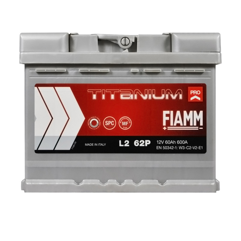 Автомобільний акумулятор FIAMM Titanium Pro 60Аh 600А R+ (LB2)