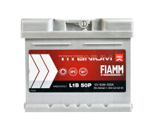 Автомобільний акумулятор FIAMM Titanium Pro 50Аh 520А R+ (LB1)