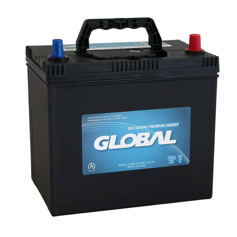 Автомобільний акумулятор GLOBAL Asia EFB 55Ah, 460A, R+ (EFB N55L) (N55)