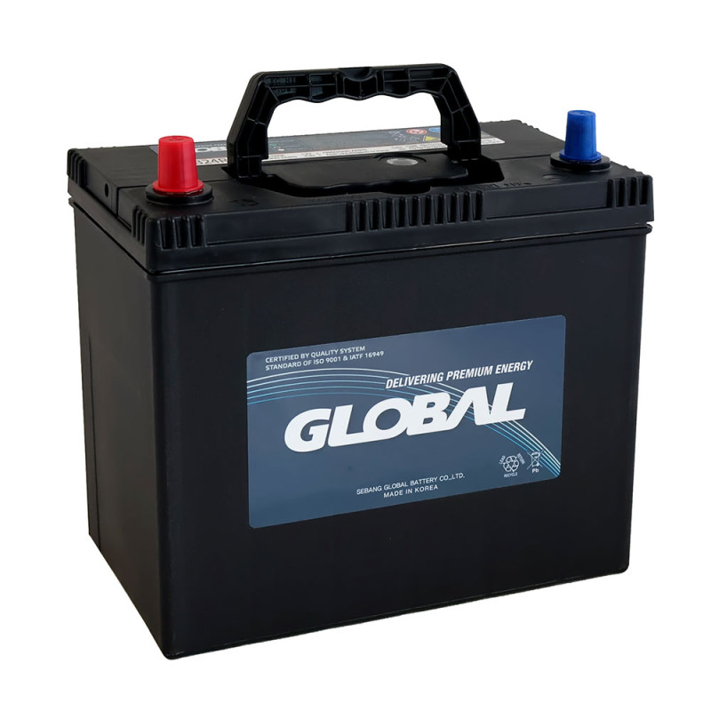 Автомобільний акумулятор GLOBAL Asia SMF 45Ah, 430A, L+ (SMF 55B24R) (B24) т.к.