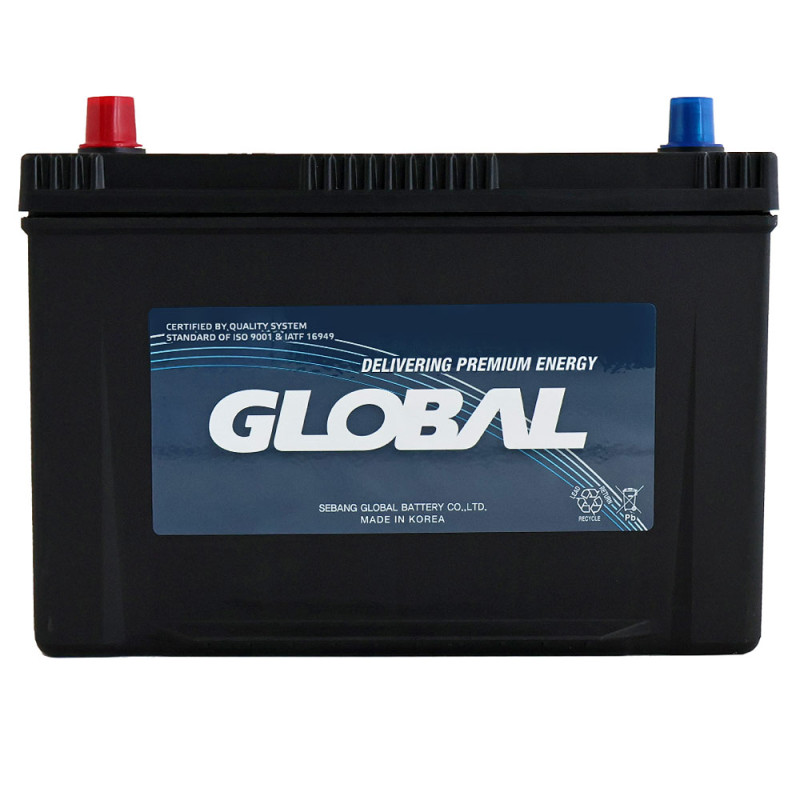 Автомобільний акумулятор GLOBAL Asia SMF 95Ah, 790A, L+ (SMF 120D31R) (D31), н.к.
