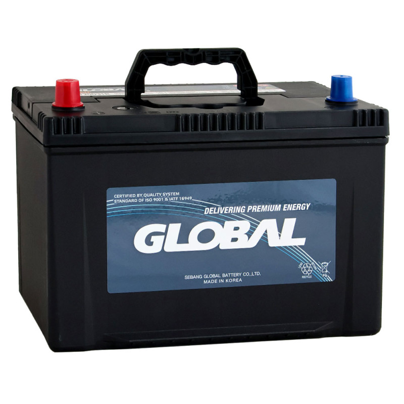 Автомобільний акумулятор GLOBAL Asia SMF 95Ah, 790A, L+ (SMF 120D31R) (D31), н.к.
