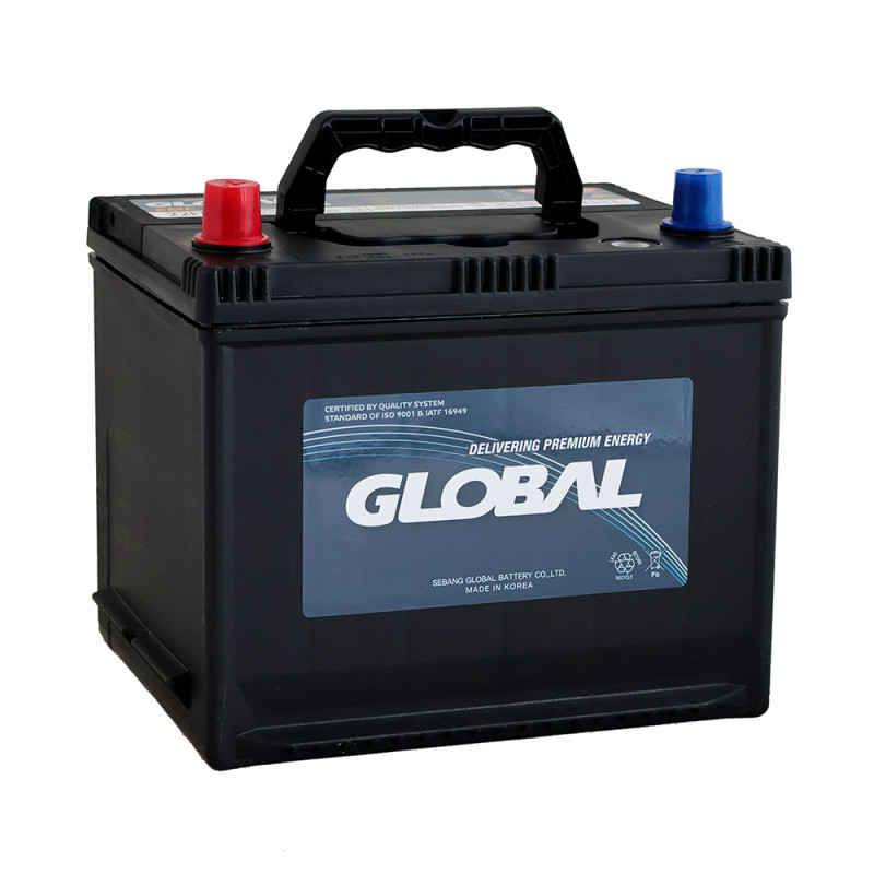 Автомобільний акумулятор GLOBAL Asia SMF 55Ah, 630A, L+ (SMF 22FR-84) (22F)