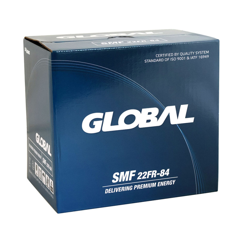 Автомобільний акумулятор GLOBAL Asia SMF 55Ah, 630A, L+ (SMF 22FR-84) (22F)