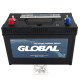 Автомобільний акумулятор GLOBAL Asia SMF 100Ah, 860A, L+ (SMF M31-114) (M31) подвійна клема (John Deere)