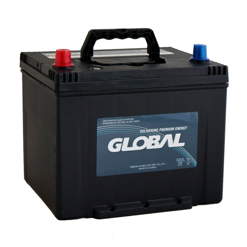 Автомобільний акумулятор GLOBAL Asia SMF 70Ah, 600A, L+ (SMF 75D26R) (D26), н.к.
