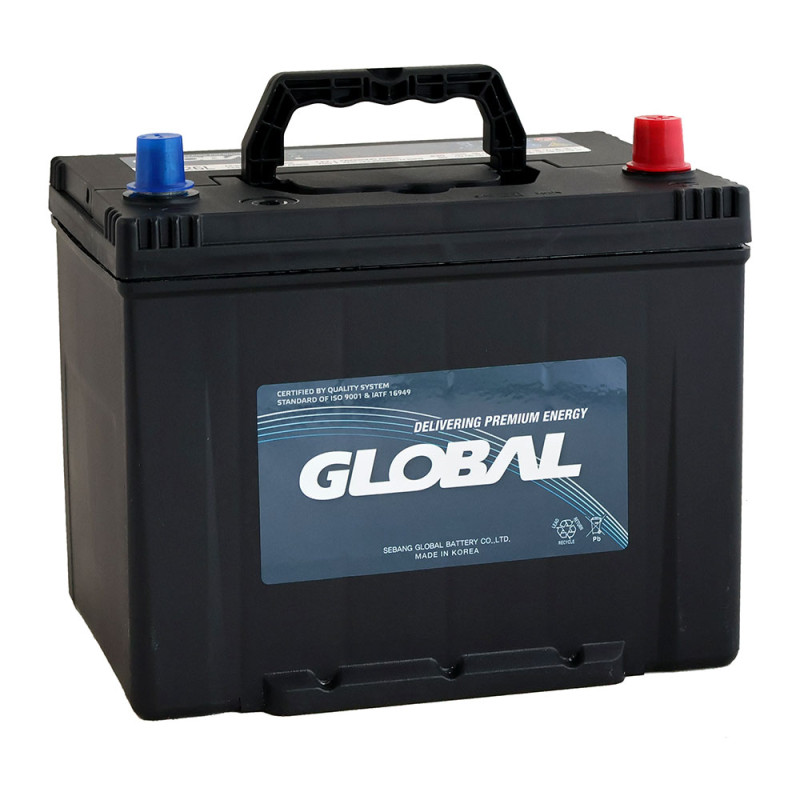 Автомобільний акумулятор GLOBAL Asia SMF 85Ah, 700A, R+ (SMF 95D26L) (D26), н.к.